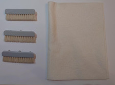 Moistening Brush x3 & Cloth/Felt x1 for Folder Inserters NEOPOST QUADIENT