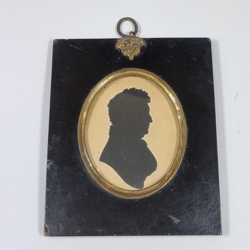Antique 19thc silhouette - antique,
