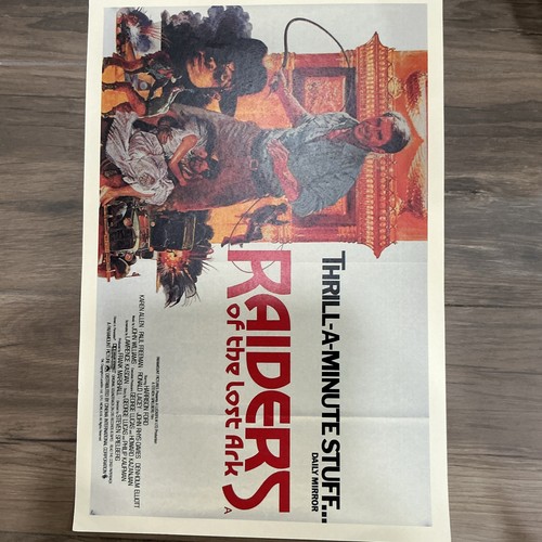 Raiders the lost ark 12x18 - raiders, of