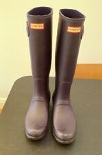 Purple HUNTER WELLIES SIZE 7 ADULT 
