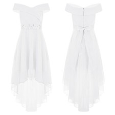 Kids Flower Girl Off Shoulder