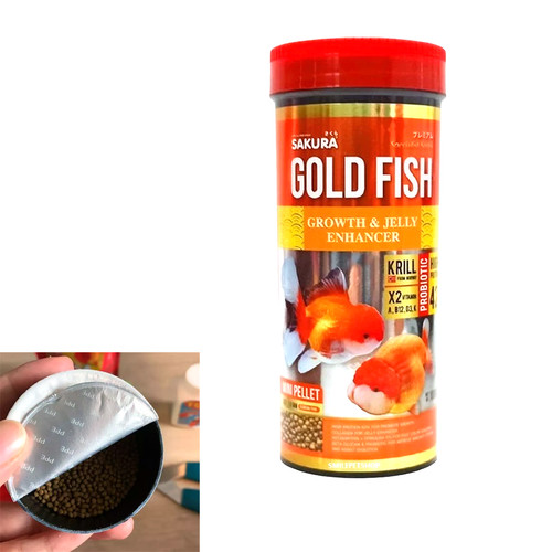 Sakura goldfish food - food, growth