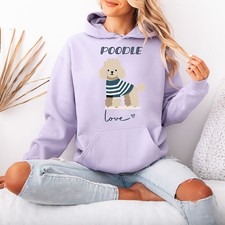 Poodle Love Dogs Animal Womens