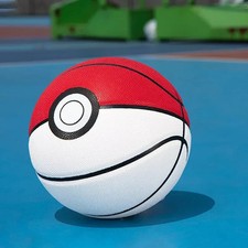 Basketball Ball White Red Pokemon Pikachu High Quality Professional Outdoor Game