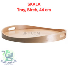 IKEA SKALA Birch Tray Wooden Serving Board for Kitchen Table Drinks 44cm