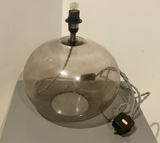 Large Glass Table Lamp Base From Next