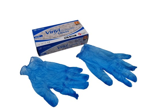 Premium blue vinyl disposable - premium,
