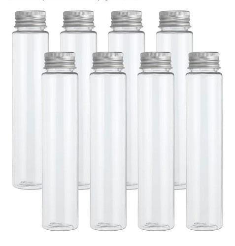 8pcs clear test - clear, 110ml