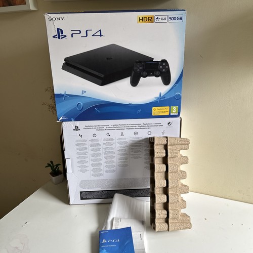 Sony playstation slim 500gb - playstation, 4