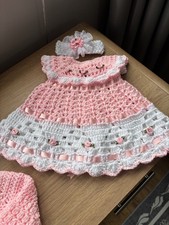 Baby dress cradigan - dress, shoes