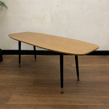 1950s midcentury oval - , coffee