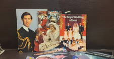 Charles & Diana royal wedding albums & scrapbook