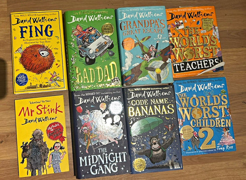 David walliams book collection - david,