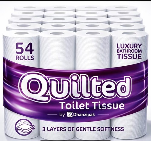 Rolls ply quilted toilet - 54,