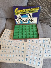1974 Vintage Change Word Board
