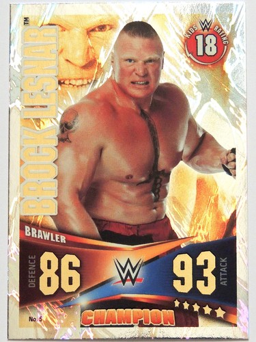 Wwe topps slam attax - topps,