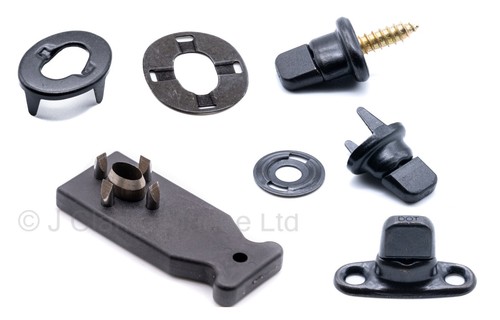 Dot military black turnbutton - dot,