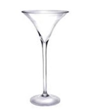 60cm x Martini Vase FOR Hire Weddings Corporate Events - 50 available pick up