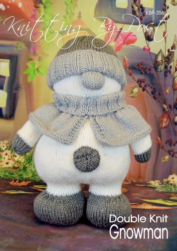 New knitting pattern gnowman - pattern,