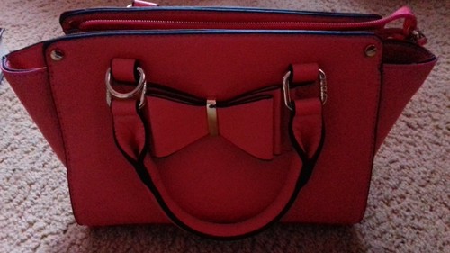 Lydc bow handbag - :, pink