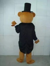 Brown teddy bear - bear, gentleman