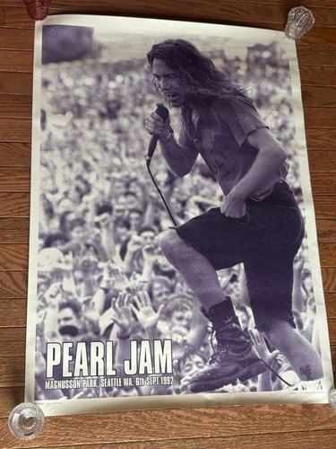 Original pearl jam poster - original,