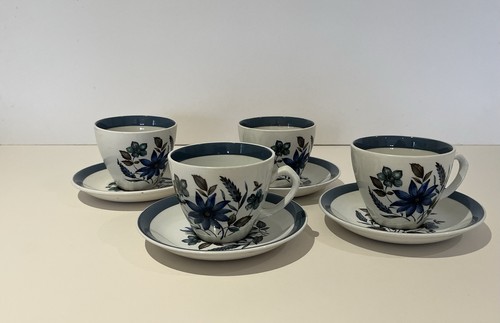Vintage tea cups and saucers - vintage,