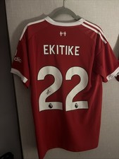 Hugo Ekitike Hand Signed 25/26