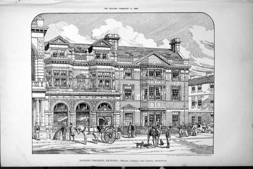 Old print banking - old,