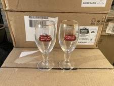 24 x Stella Artois Half Pint Chalice Glasses 10oz Brand new 