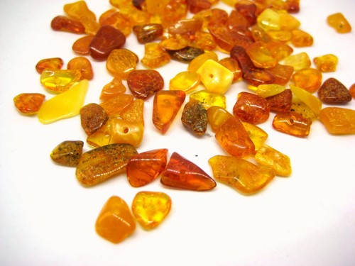 Polished natural baltic amber - polished,