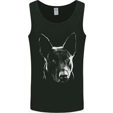 Hollandse Herdershond Dutch Shepherd Dog Mens Vest Tank Top