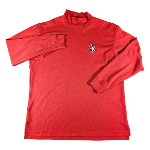 Footjoy mens large red mock - footjoy,