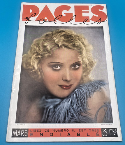 Vintage 1934 pages folles - 1934,