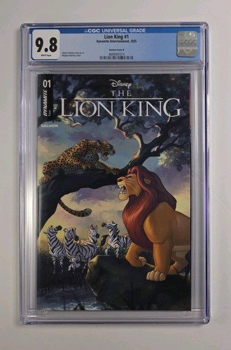 Lion king cgc 9 - lion, 9.8