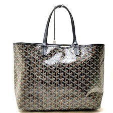 Goyard Hand Bag Black PVC
