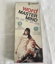 Vintage Word Master Mind Invicta  Board Game Mastermind 1975 Complete