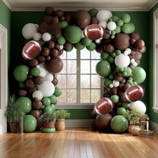 Football Balloon Garland Arch