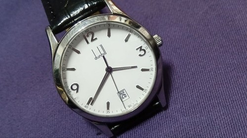 Dunhill cityscape quartz watch - dunhill,