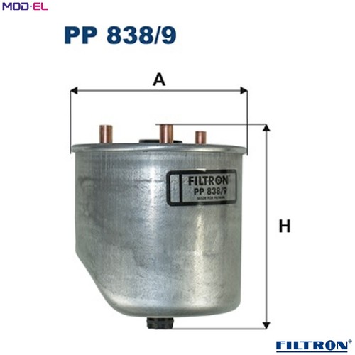 Fuel filter 838 - fuel,