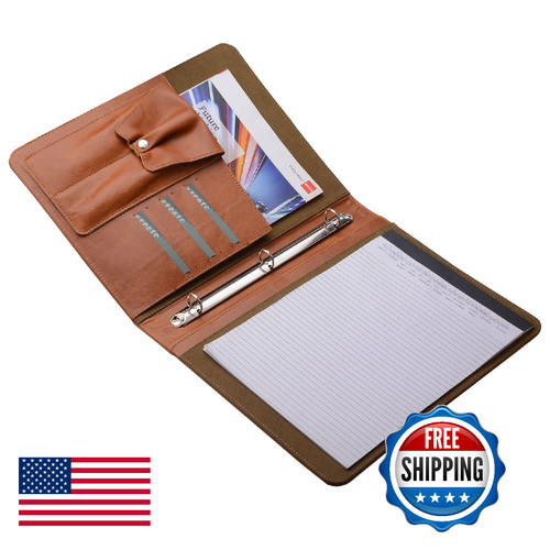 Xiaozhi leather padfolio - leather,