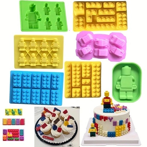 Building bricks robot - building,