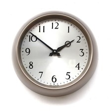 GPO BRITISH Dated 1957 GENTS' Midcentury Vintage Industrial Factory Wall Clock