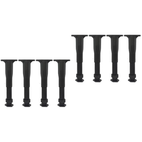 Adjustable black steel plastic - steel,