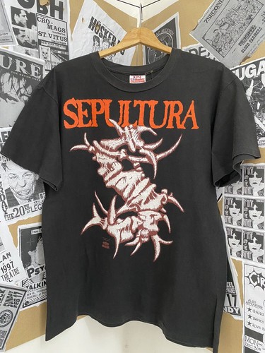 Vintage 1991 sepultura band - vintage,