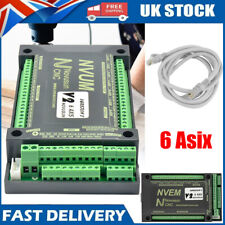 6 Axis NVEM CNC Motion Controller 200KHZ Ethernet MACH3 For Stepper Servo Motor