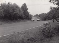 FERRARI 250 GTO & ABARTH SIMCA 1300 PARIS 1000KM 1962 ORIGINAL PERIOD DEUX PHOTO