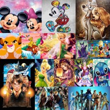 Cartoon Full 5D Diamond Painting Embroidery Cross Craft Art Gift Mural Stitch UK