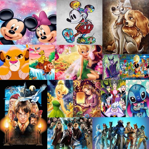 Cartoon full diamond - 5d,