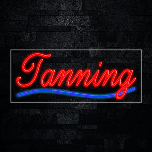 Tanning led neon sign x - neon,